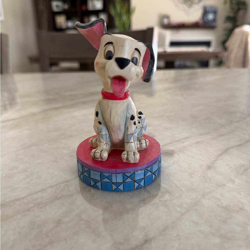 Jim Shore 101 Dalmations Lucky Disney Figurine, GUC rare